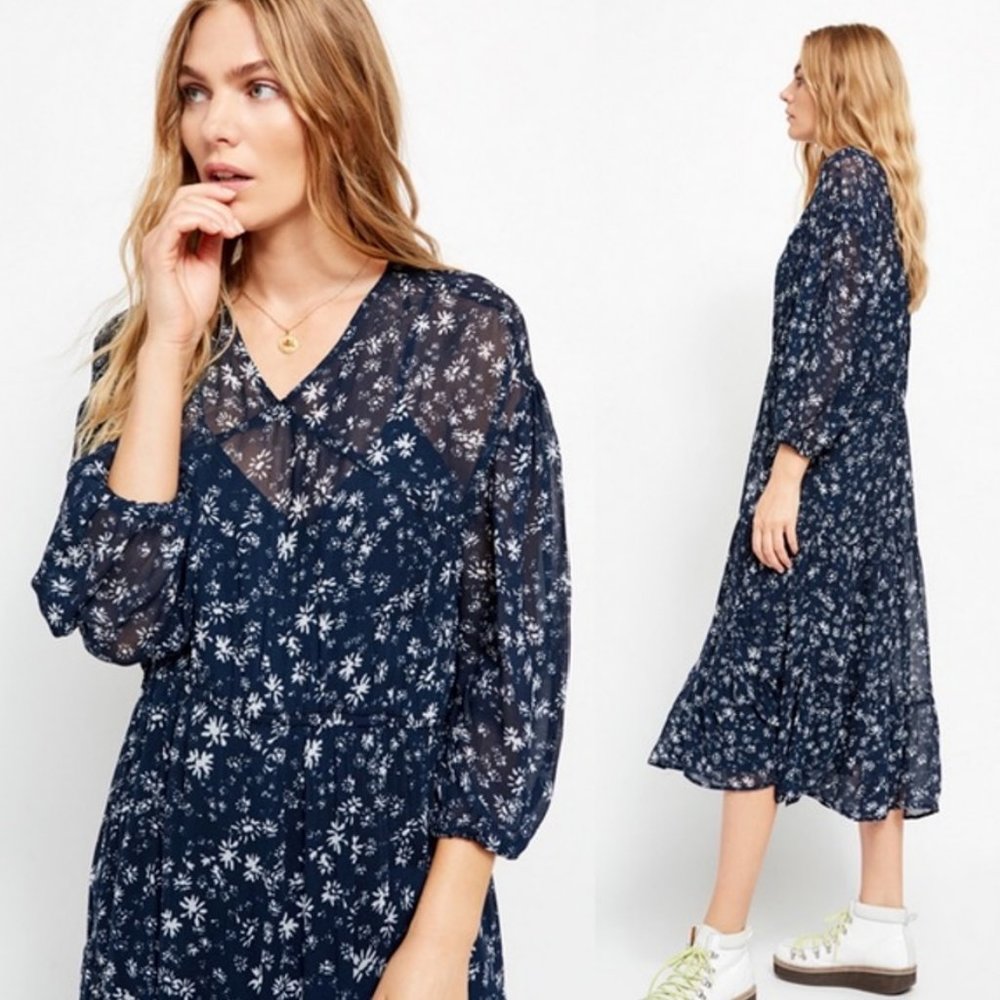 Free People Wallflower Midi Dress